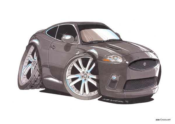 Jaguar XKR Grise