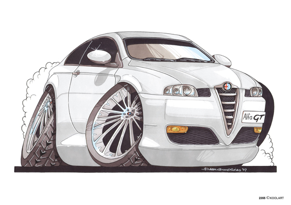 Alfa Roméo GT Blanche