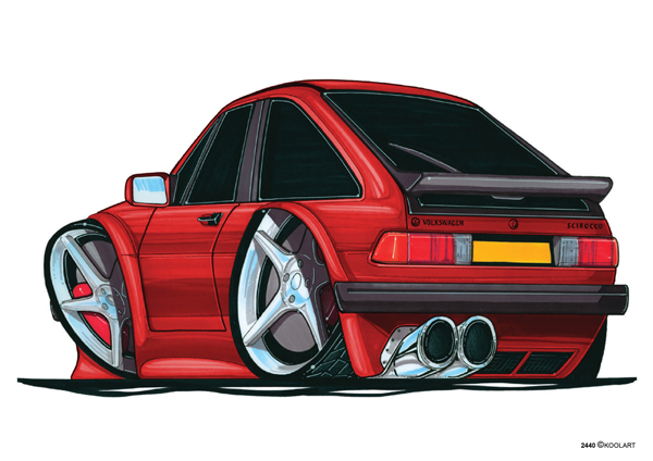 Volkswagen Scirroco Rouge