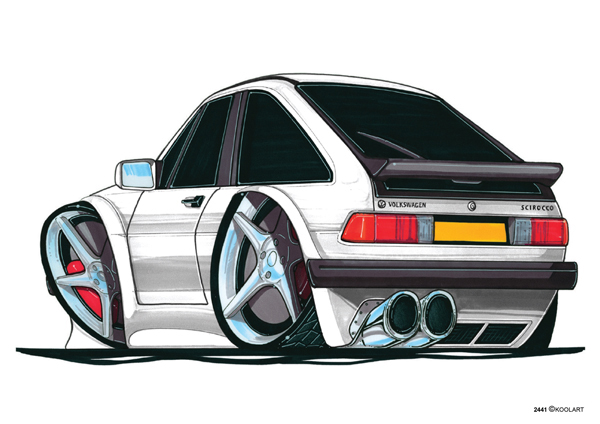 Volkswagen Scirroco Blanche