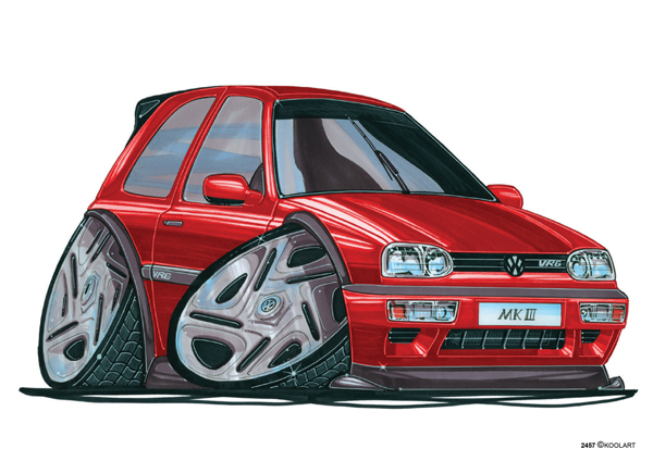 Volkswagen Golf VRG Rouge