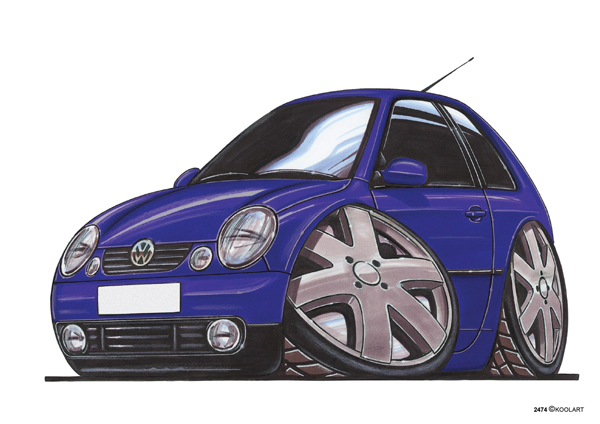 Volkswagen Polo Bleue