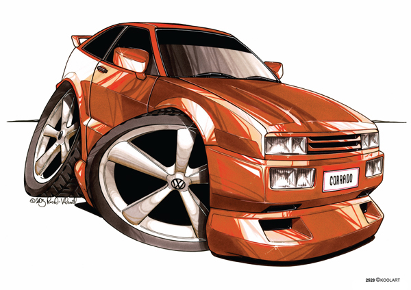 Volkswagen Corrado Orange