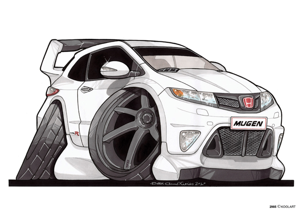 Honda Civic Type R Blanche