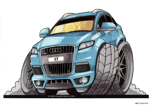 Audi Q7 4X4 Bleu