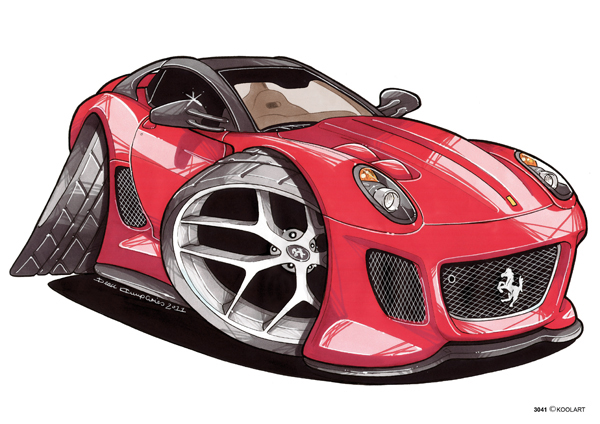 Ferrari 599 GTO Rouge