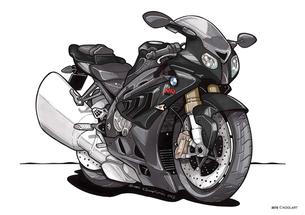 BMW S 1000 RR Noire