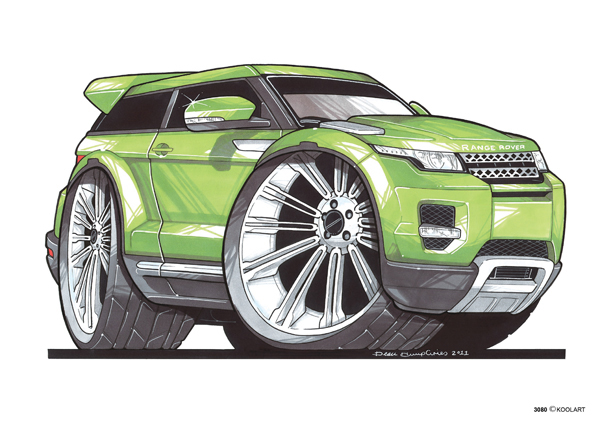 Range Evoque Vert