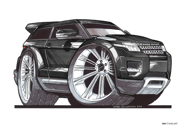 Range Evoque Noir