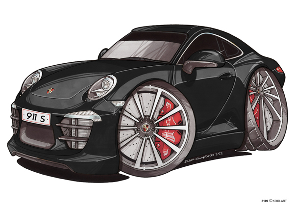 Porsche 911 Noire