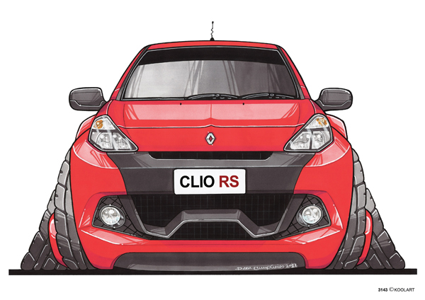 Renault Clio RS Face Rouge