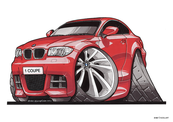 BMW Serie 1 Rouge