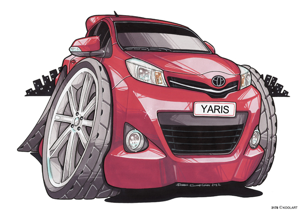 Toyota Yaris Rouge