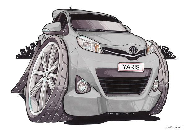 Toyota Yaris Grise