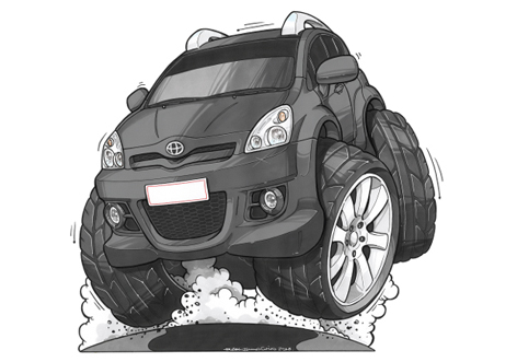 Toyota Corolla Noire