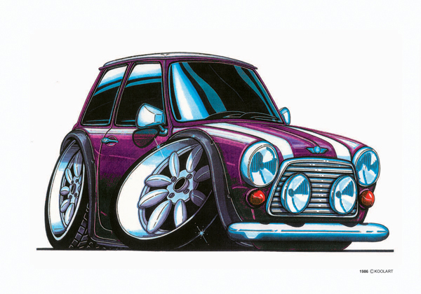 mini cooper violet
